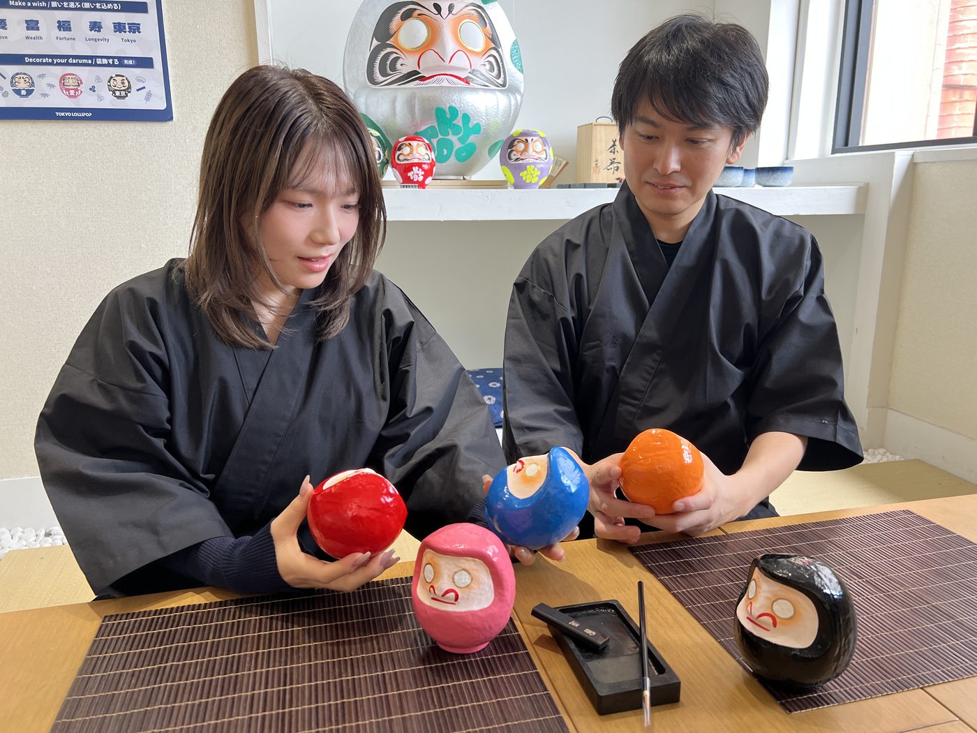 Tokyo: Make Your Own Daruma - Japanese Good Luck Charm