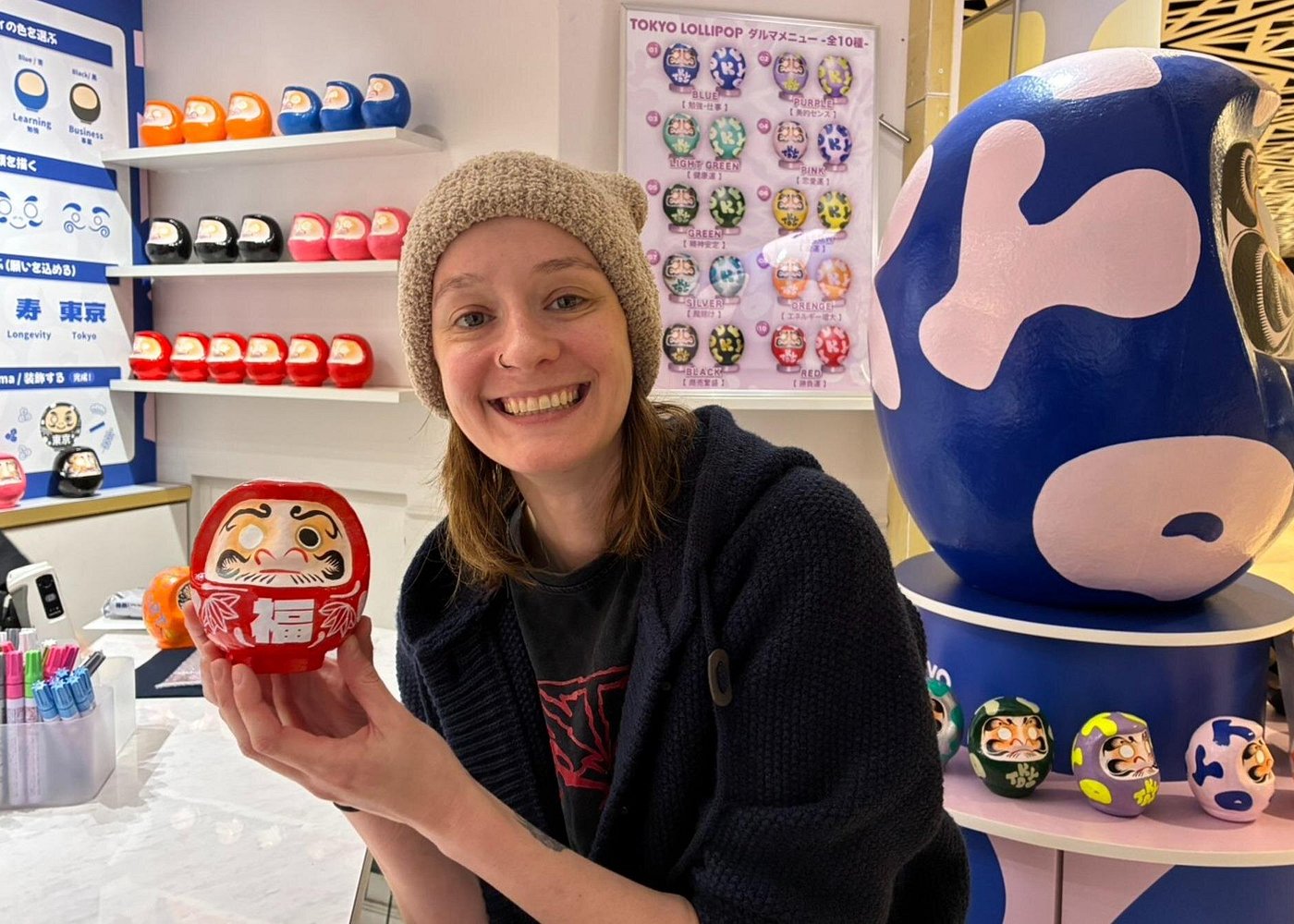 Tokyo: Make Your Own Daruma - Japanese Good Luck Charm